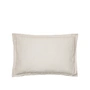Broste Copenhagen - Linn Pillowcase, 40 x 60 cm, dove gray