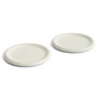 HAY - Barro Plate Ø 24 cm, off-white (set of 2)