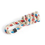 Hay - Dogs Rope toy, red / turquoise / off-white