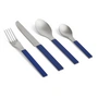 HAY - MVS Cutlery set, dark blue (set of 4)