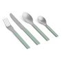 HAY - MVS Cutlery set, green (set of 4)