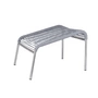 Fiam - Mya Spaghetti Footstool, aluminum / grey