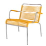 Fiam - Mya Spaghetti Lounge chair, aluminum / yellow