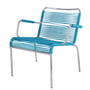Fiam - Mya Spaghetti Lounge chair, aluminum / petrol