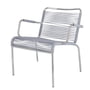 Fiam - Mya Spaghetti Lounge chair, aluminum / grey
