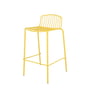 Jan Kurtz - Mori Garden bar chair, 65 cm, yellow