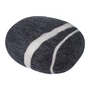 myfelt - Pebble pouf Hugo 2XL, dark gray mottled