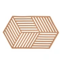 Zone Denmark - Hexagon Coaster large, light terracotta