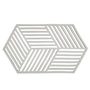 Zone Denmark - Hexagon Coaster large, warm gray