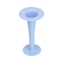Design Letters - Trumpet - 2 in 1 Vase & Candle holder, H 24 cm, light blue