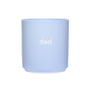 Design Letters - AJ Favourite Porcelain mug, dad / dusty blue