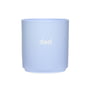 Design Letters - AJ Favourite Porcelain mug, dad / dusty blue
