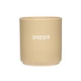 Design Letters - AJ Favourite Porcelain mug, pappa / beige