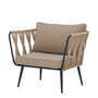 Bloomingville - Pavone Outdoor Lounge armchair, brown / beige