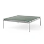 & Tradition - Sett Coffee Table LN13, Verde Guatemala / dark chrome
