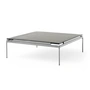 & Tradition - Sett Coffee Table LN13, smoked cast glass / dark chrome