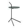 & Tradition - Halten Side Table SH9, Verde Guatemala / warm black