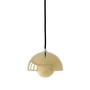 & Tradition - FlowerPot Pendant light VP10, brass plated