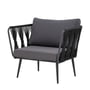 Bloomingville - Pavone Outdoor Lounge armchair, black