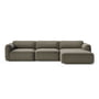 & Tradition - Develius Mellow Corner sofa, configuration F, warm gray (Barnum 08)