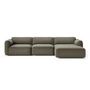 & Tradition - Develius Mellow Corner sofa, configuration F, medium green (Barnum 08)