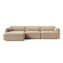 & Tradition - Develius Mellow Corner sofa, configuration E, beige (Karakorum 003)