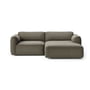 & Tradition - Develius Mellow Corner sofa, configuration B, warm gray (Barnum 08)