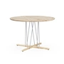 Carl Hansen - Embrace Garden table, untreated teak, Ø 110 cm