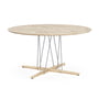 Carl Hansen - Embrace Garden table, untreated teak, Ø 140 cm