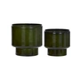 House Doctor - Pile Flower pot, green (set of 2)