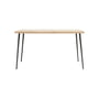 House Doctor - Slated Dining table, 80 x 140 cm, natural mango wood