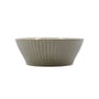 House Doctor - Pleat Bowl, Ø 19 cm, gray / brown