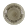 House Doctor - Pleat Plate, Ø 27 cm, gray / brown