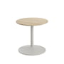 Muuto - Soft Side table, Ø 41 cm, H 40 cm, oiled oak / gray