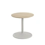 Muuto - Soft Side table, Ø 41 cm, H 40 cm, oiled oak / gray