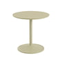 Muuto - Soft Side table, Ø 48 cm, H 48 cm, beige green