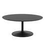 Muuto - Soft Coffee table, Ø 95 cm, H 42 cm, black