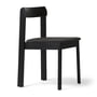 Form & Refine - Blueprint Chair, black lacquered / black 376 (Hallingdal 65)