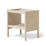 Form & Refine - Journal Side table, white oiled oak
