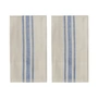 OYOY - Linu tea towel, blue (set of 2)
