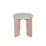 OYOY - Lune Side table Ø 50 x 43 cm, natural / white