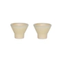 OYOY - Yuka egg cup, reactive olive (set of 2)