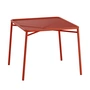 OUT Objekte unserer Tage - Ivy Garden dining table, 90 x 90 cm, sienna red