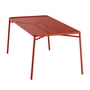 OUT Objekte unserer Tage - Ivy Garden dining table, 170 x 90 cm, sienna red