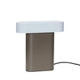 Hübsch Interior - Sleek LED table lamp, brown / light gray