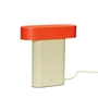 Hübsch Interior - Sleek LED table lamp, green / red