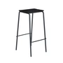 Hübsch Interior - Stilt bar stool, black