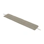 Muuto - Seat cushion for Linear Steel bench, L 170 cm, light gray