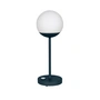 Fermob - Mooon! Rechargeable LED light, H 41 cm, acapulco blue
