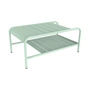Fermob - Luxembourg low table, 90 x 55 cm, gletschmint